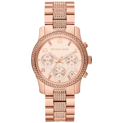 michael kors watches woman rose gold|Michael Kors 251408.